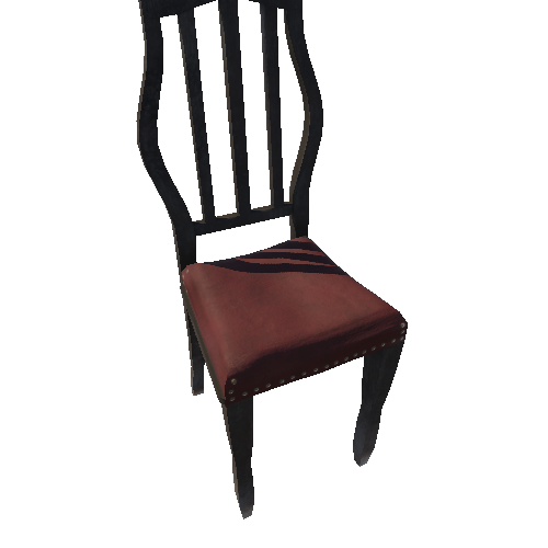 Cushioned Chair 03
